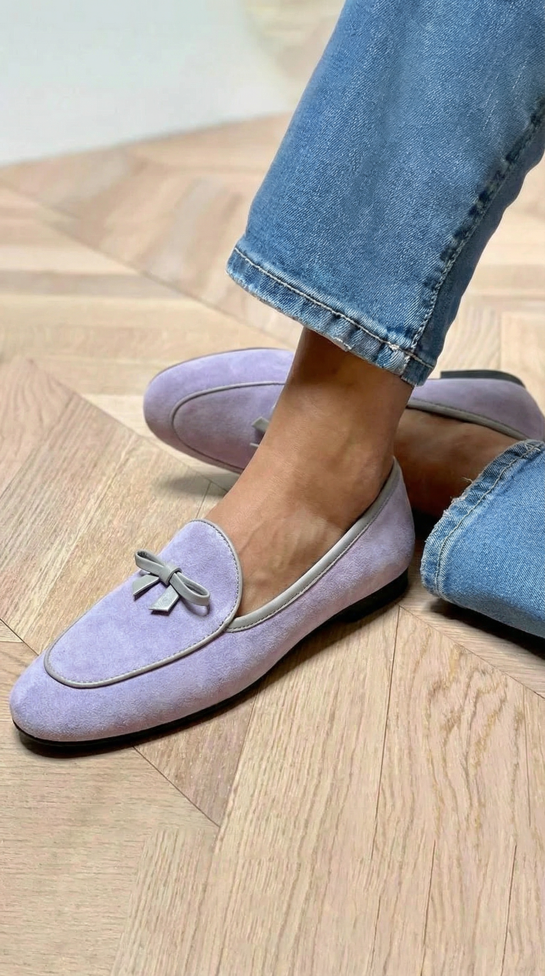Fleur™ | Elegant Flat Shoes with Bow