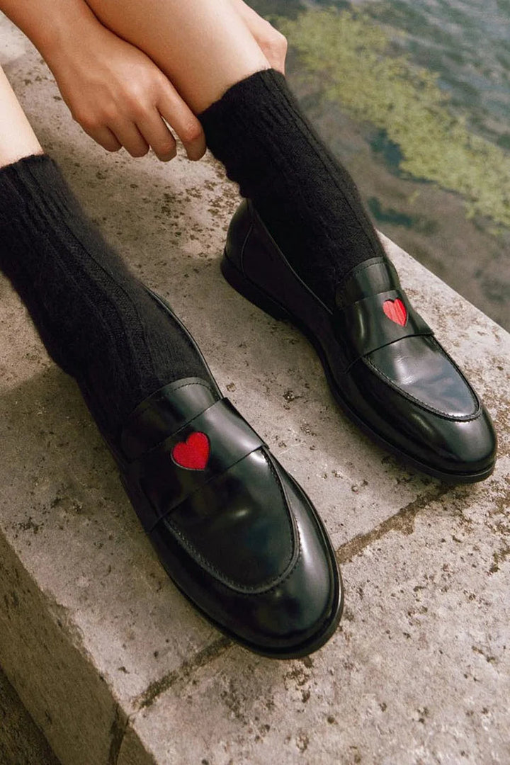 Amora™ | Classic Moccasins with Heart Detail