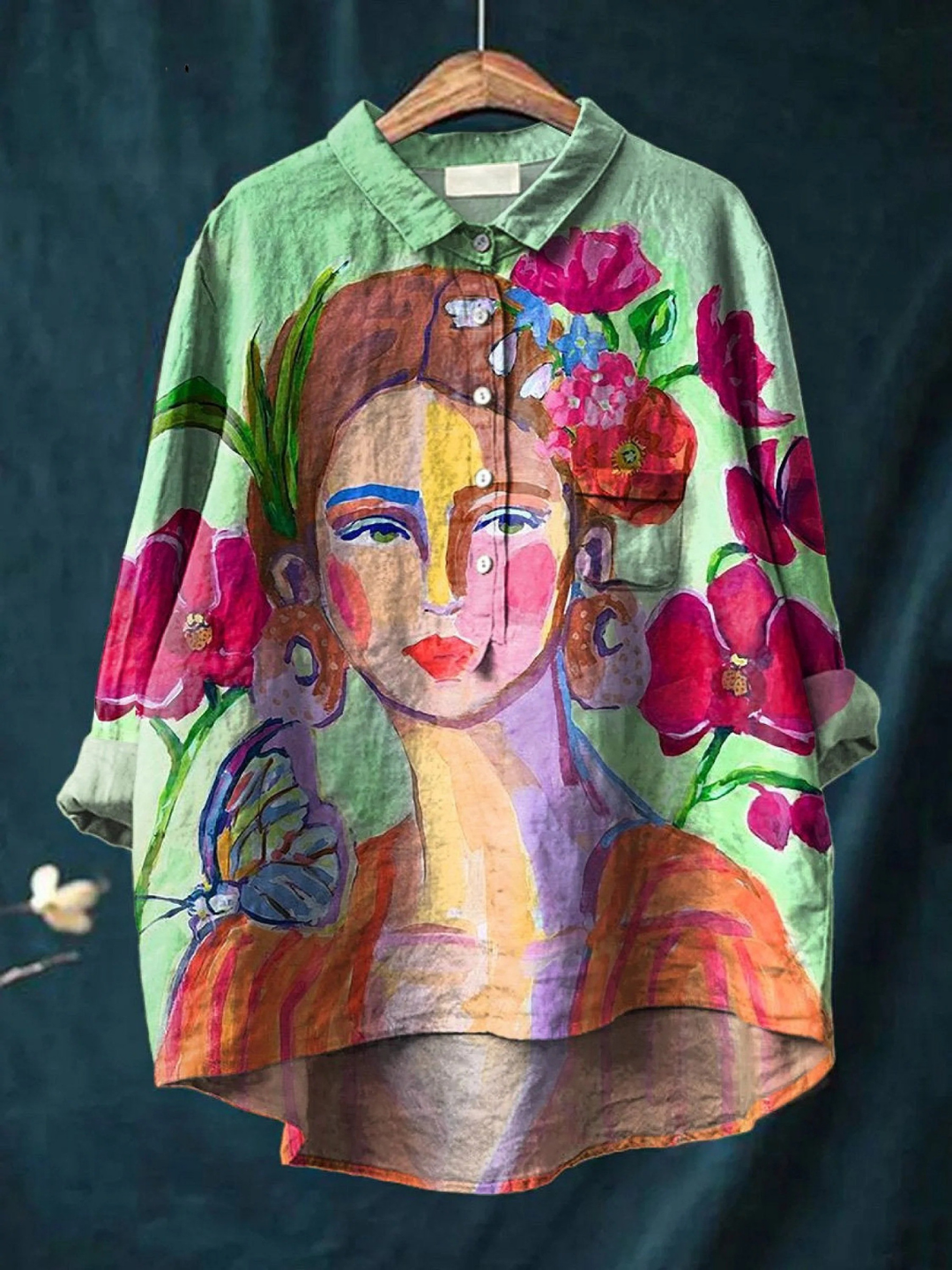 Sophia™ | Oil Painting Portrait Shirt