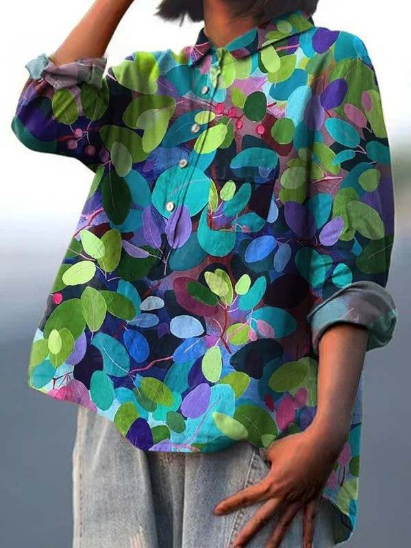 Adriana™ | Forest Art Shirt