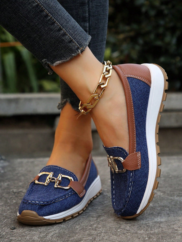Ellie™ | Flat Buckle Moccasins