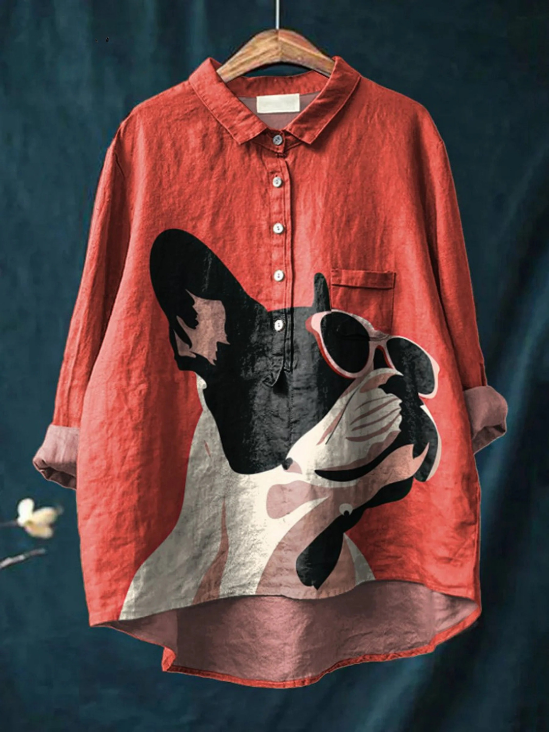 Anna™ | Cool Bulldog Shirt