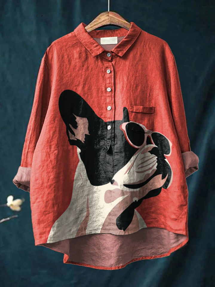 Anna™ | Cool Bulldog Shirt