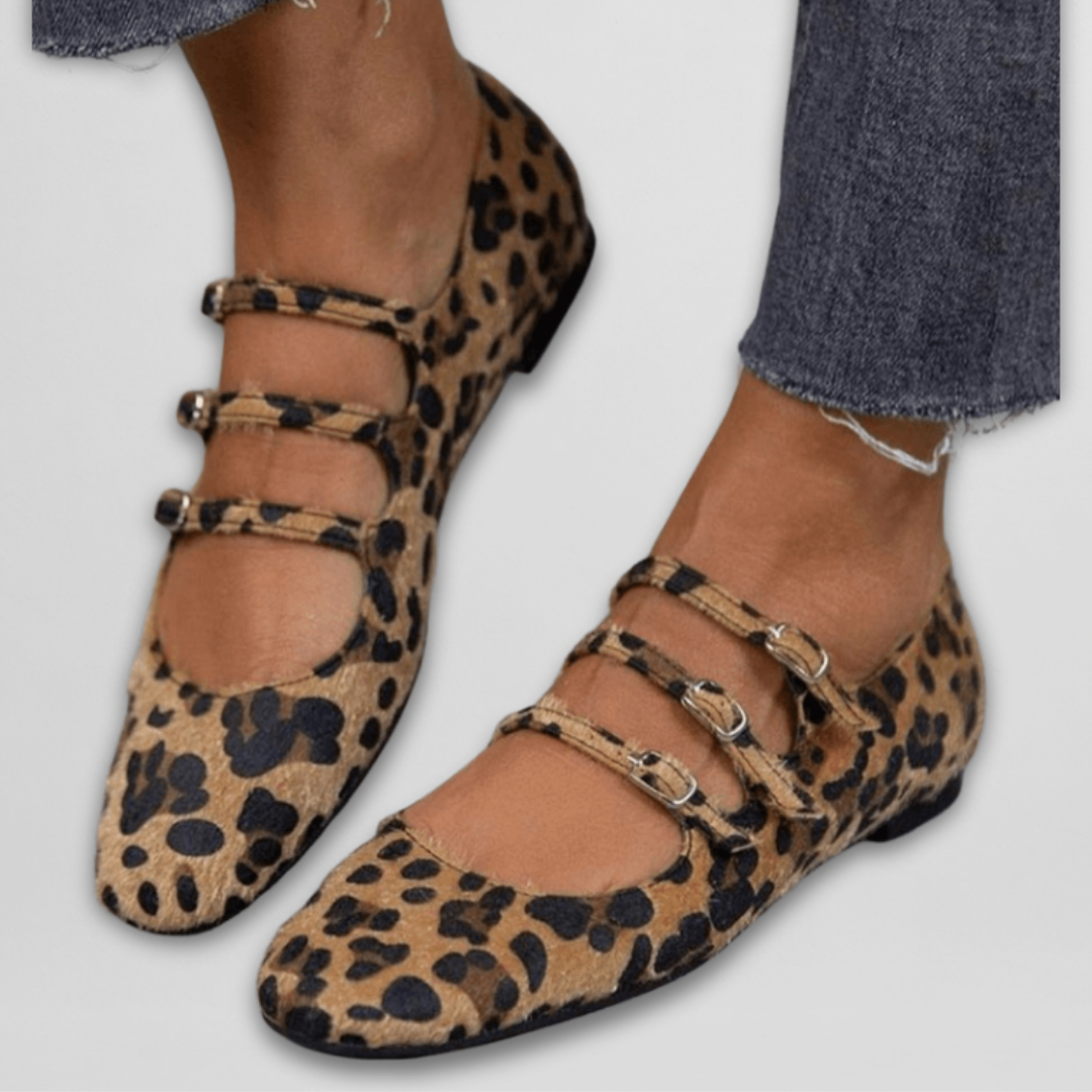 Elizabeth™ | Playful Shoes with Animal Print