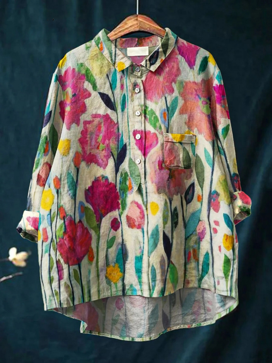 Noa™ | Vintage Flower Shirt