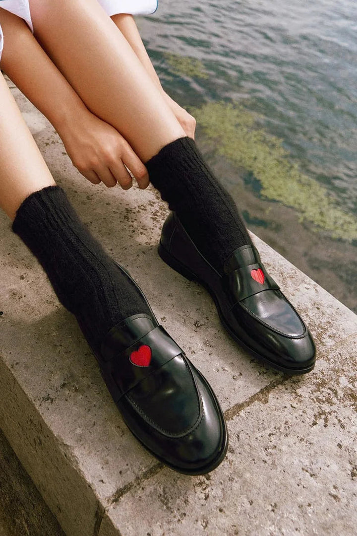Amora™ | Classic Moccasins with Heart Detail
