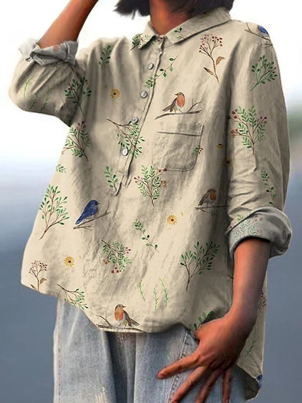 Emma™ | Robin Birds Shirt