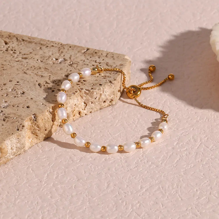 Bracelet Élégant Romantique avec Perles