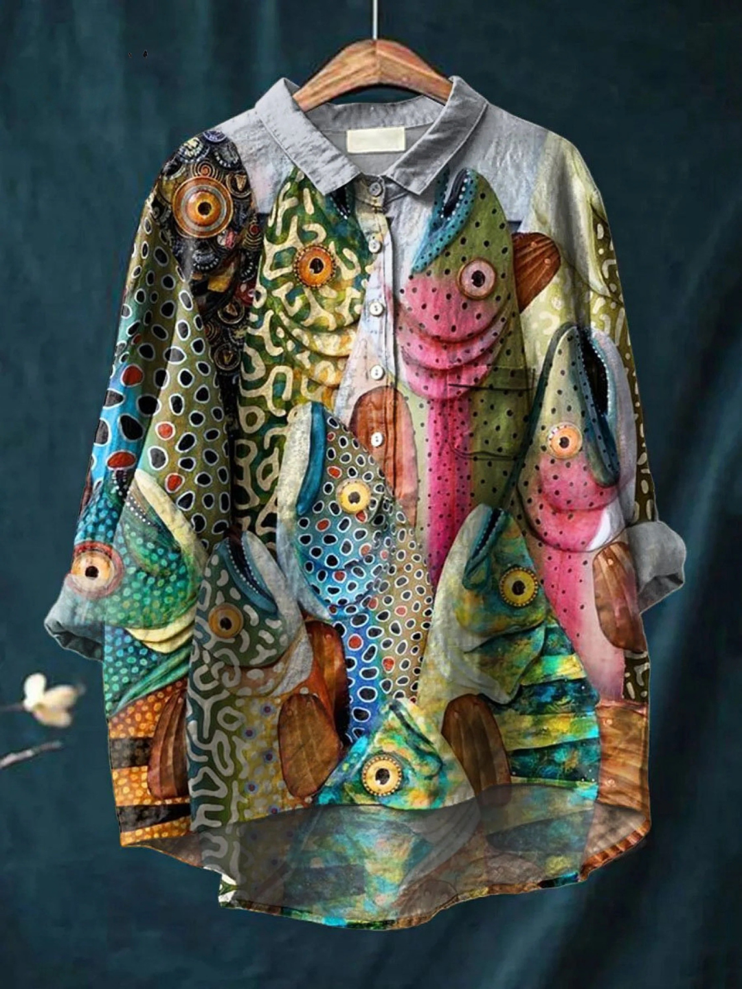 Lieke™ | Vintage Funny Fish Shirt