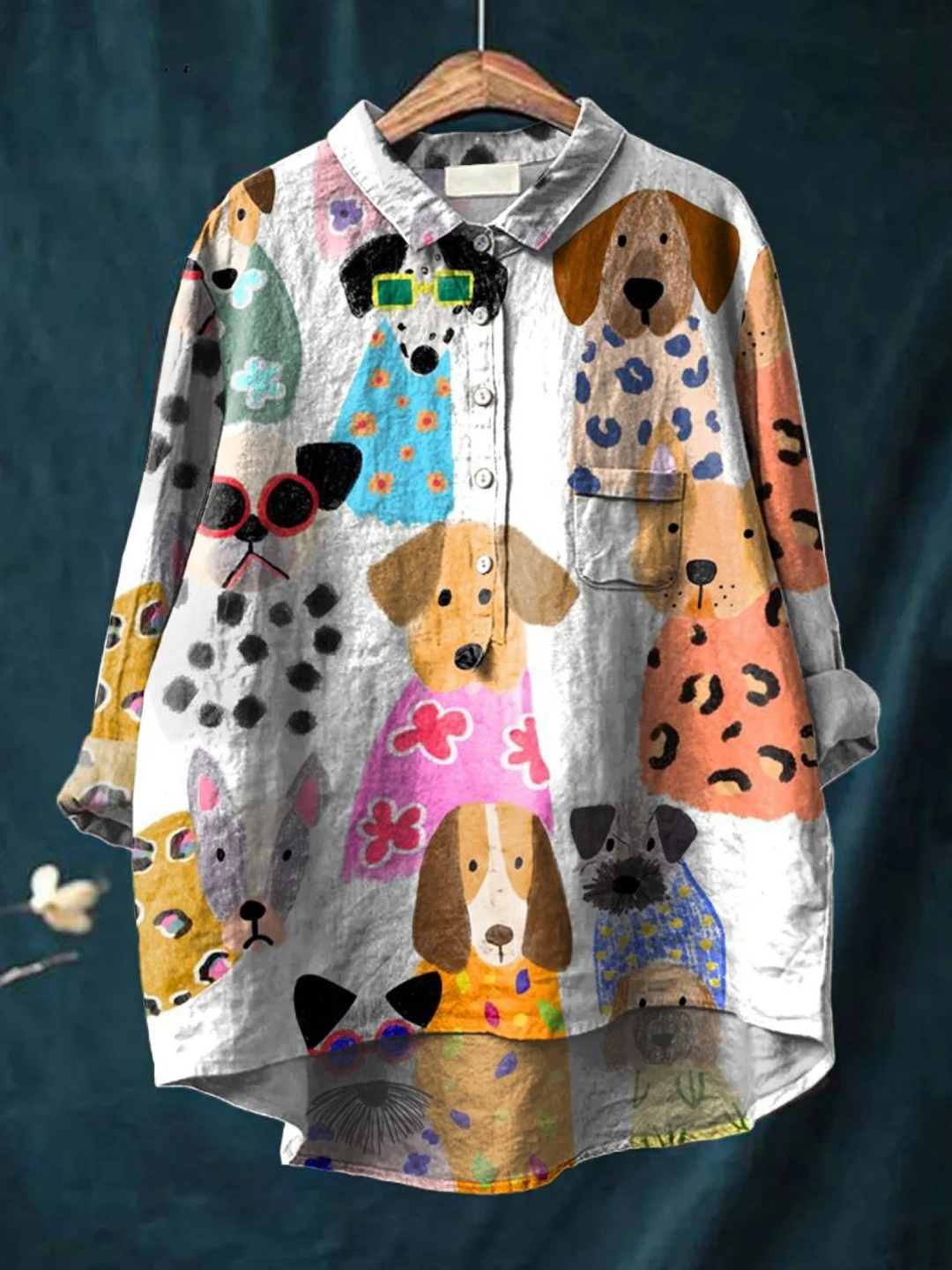 Luna™ | Cartoon Puppy Shirt