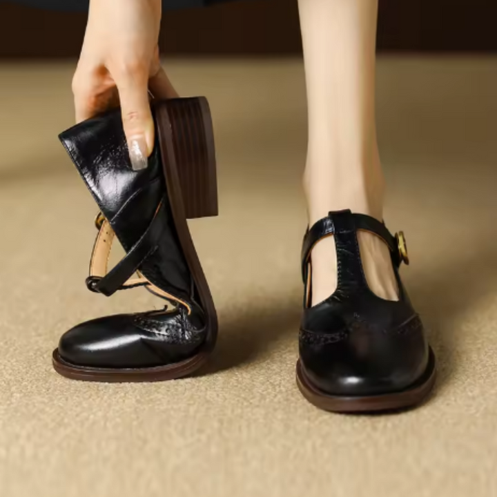 Clara™ | Timeless Strap Pumps