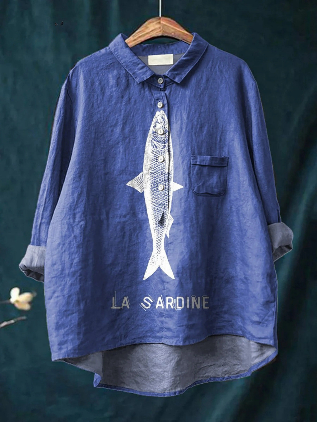 Sophie™ | Sardine Graphic Shirt