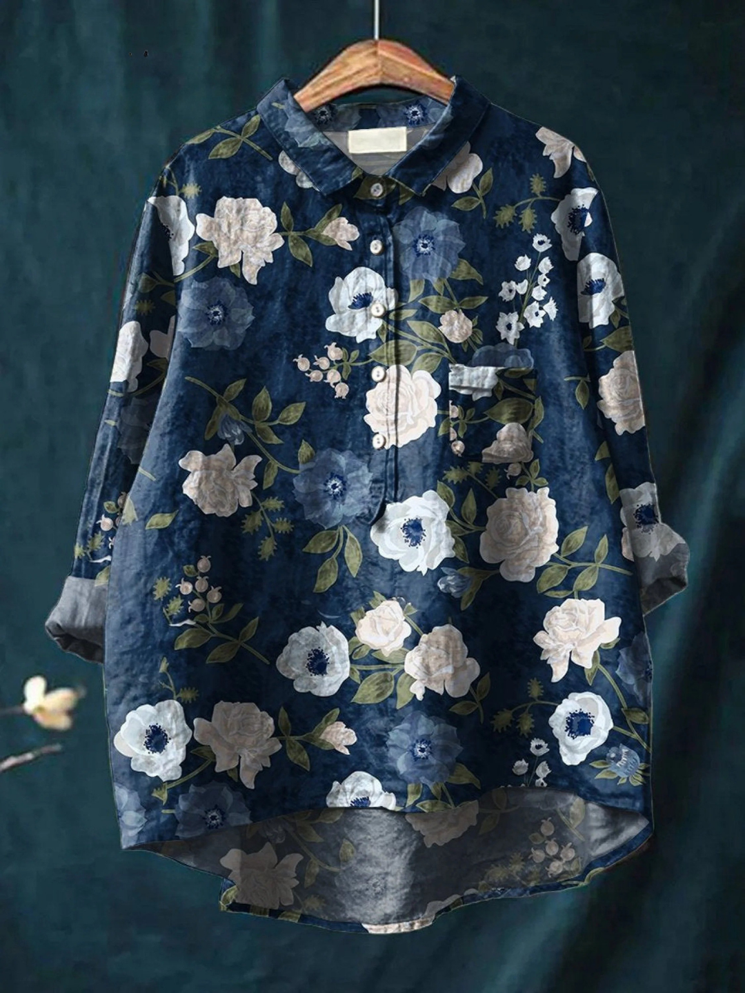 Isabella™ | Floral Art Shirt