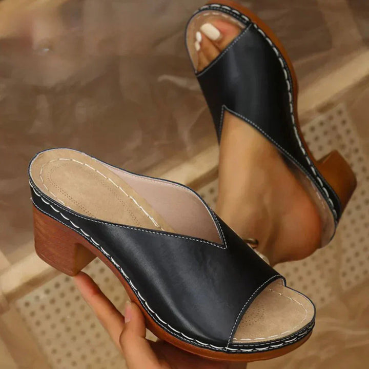 Rosie™ | Orthopedic Sandals for Women with Square Heel