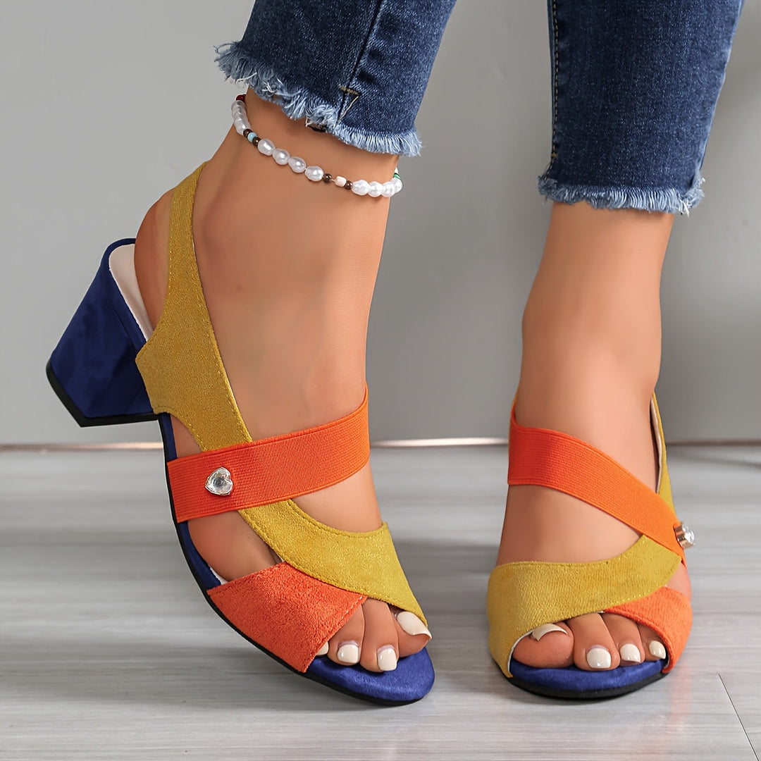 Linda™ | Orthopedic Block Heels