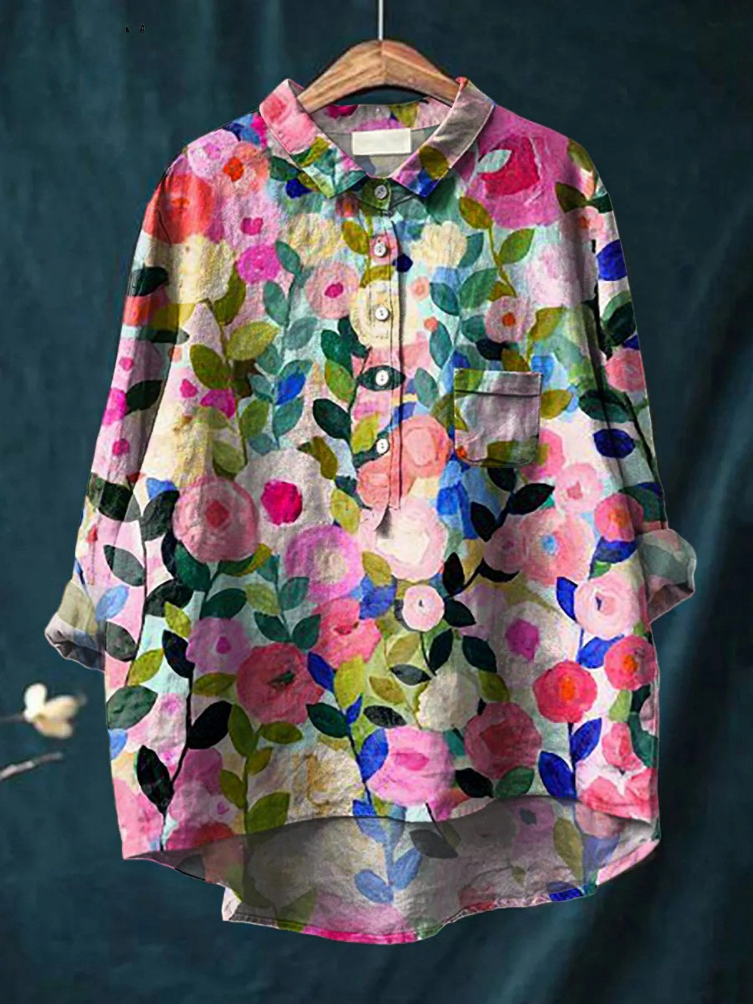 Delia™ | Spring Floral Shirt