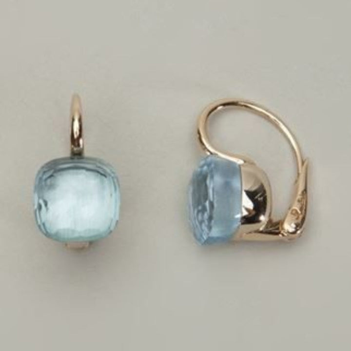 Elina™ | Blue Crystal Vintage Earrings