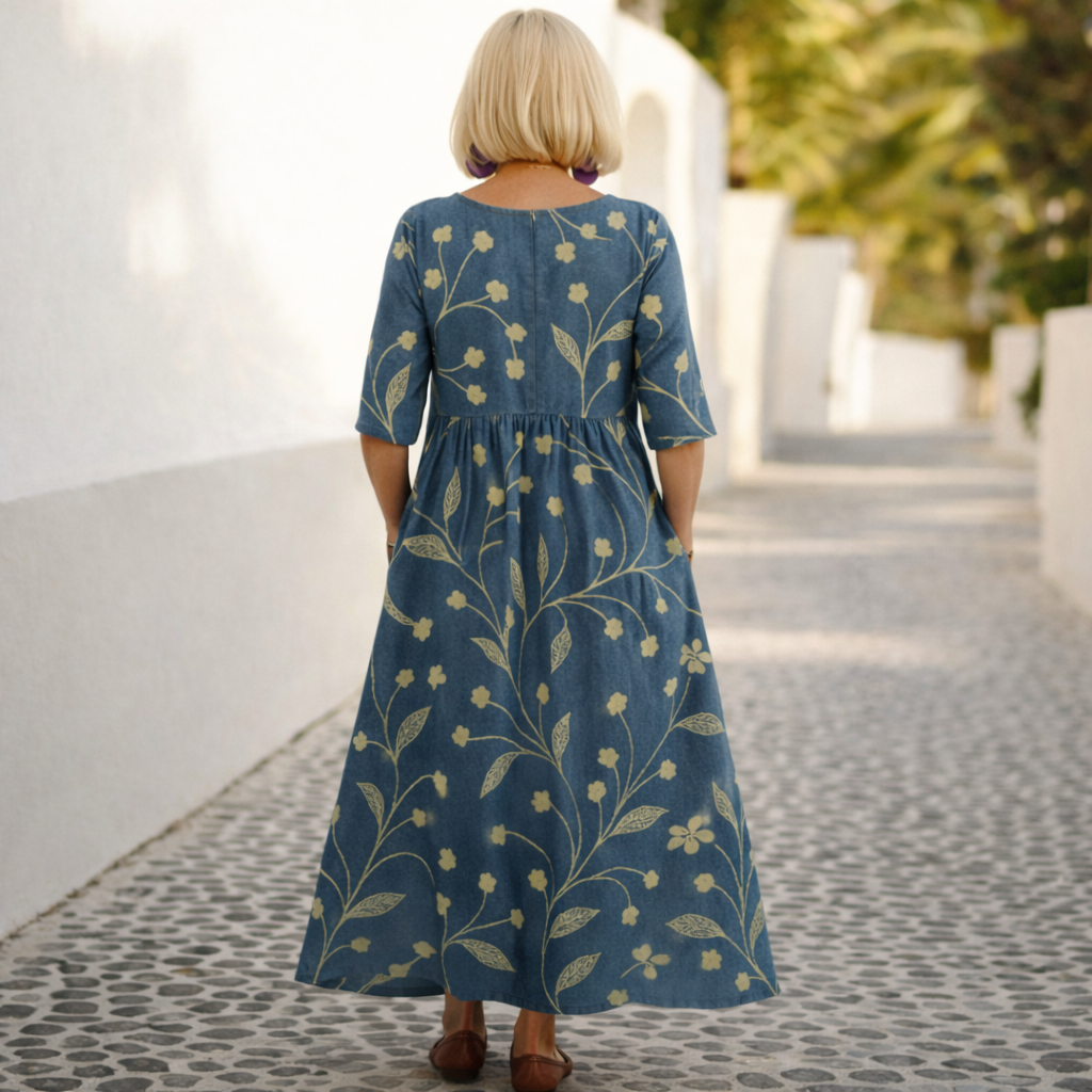 Alina | Midi Dress – Effortless Comfort