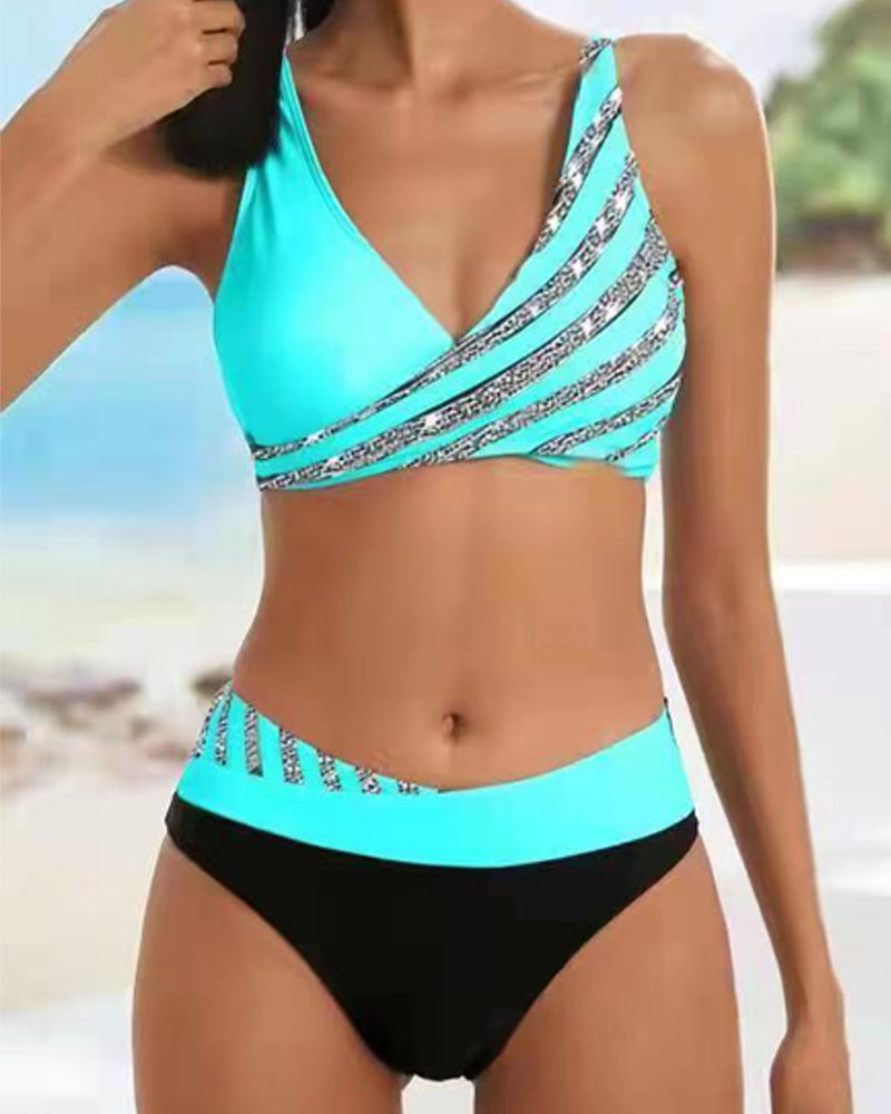 Luna™ | Printed Bikini in Warm Tones