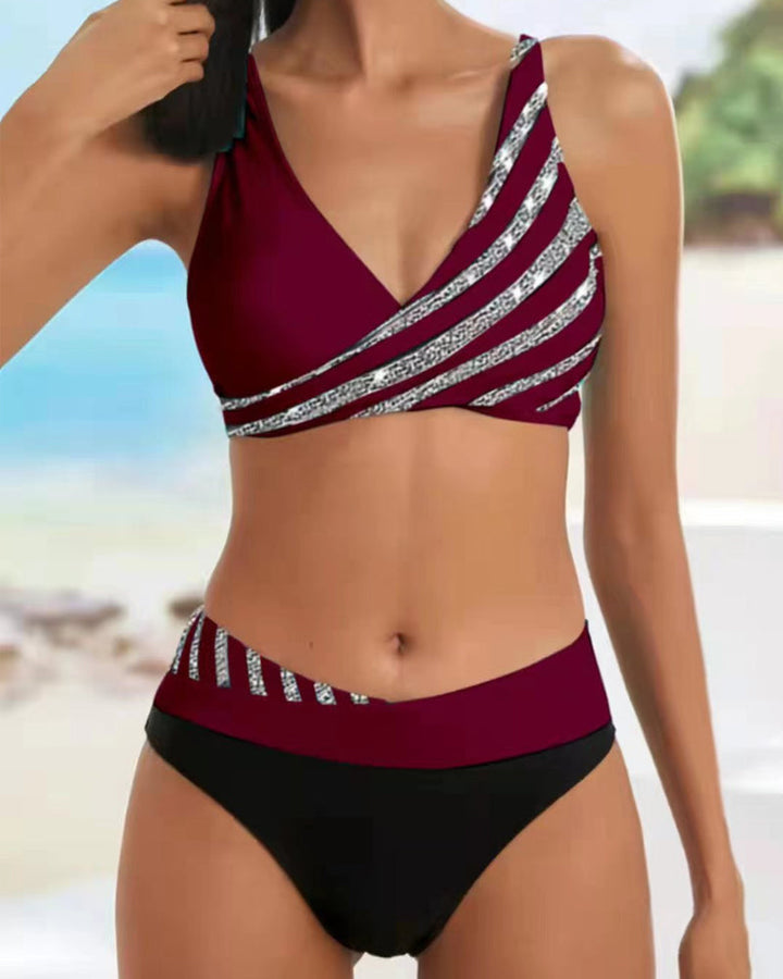 Luna™ | Printed Bikini in Warm Tones