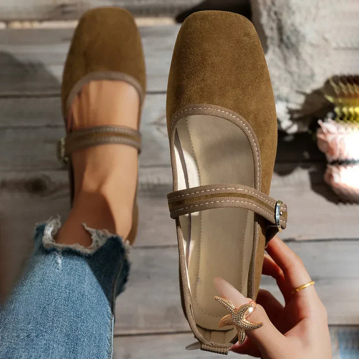 Lauren™ | Comfortable Shoes with Square Toe