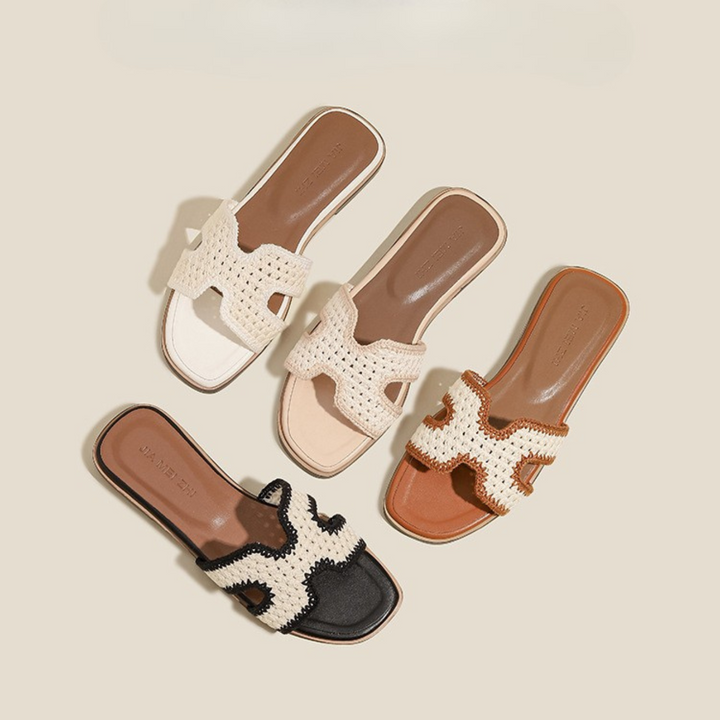 Olivia™ | Refined T-strap Ballerinas