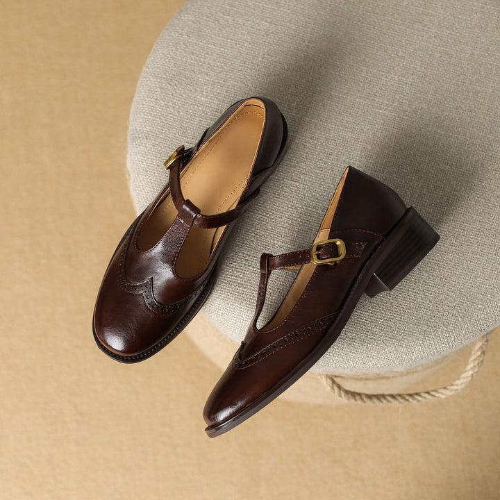 Clara™ | Timeless Strap Pumps