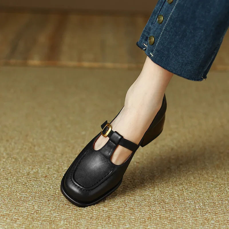 Willow™ | Timeless T-Strap Pumps