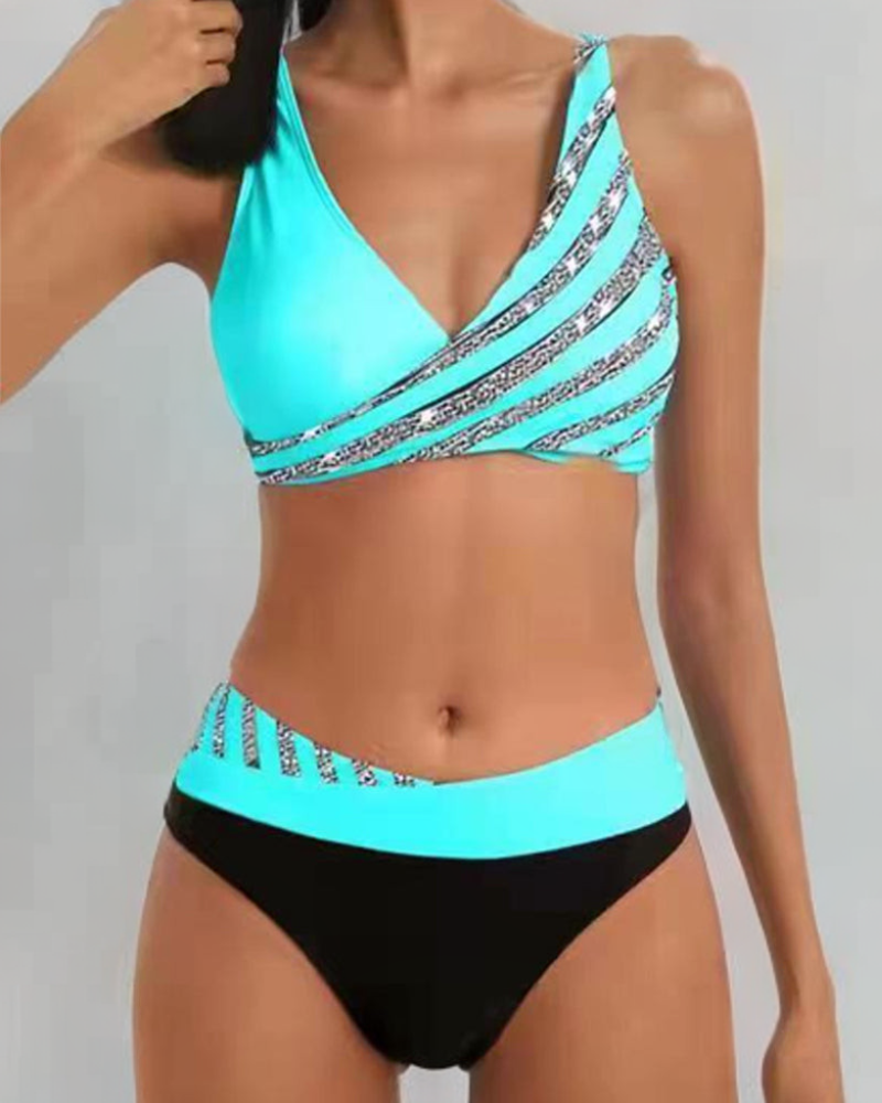 Luna™ | Printed Bikini in Warm Tones