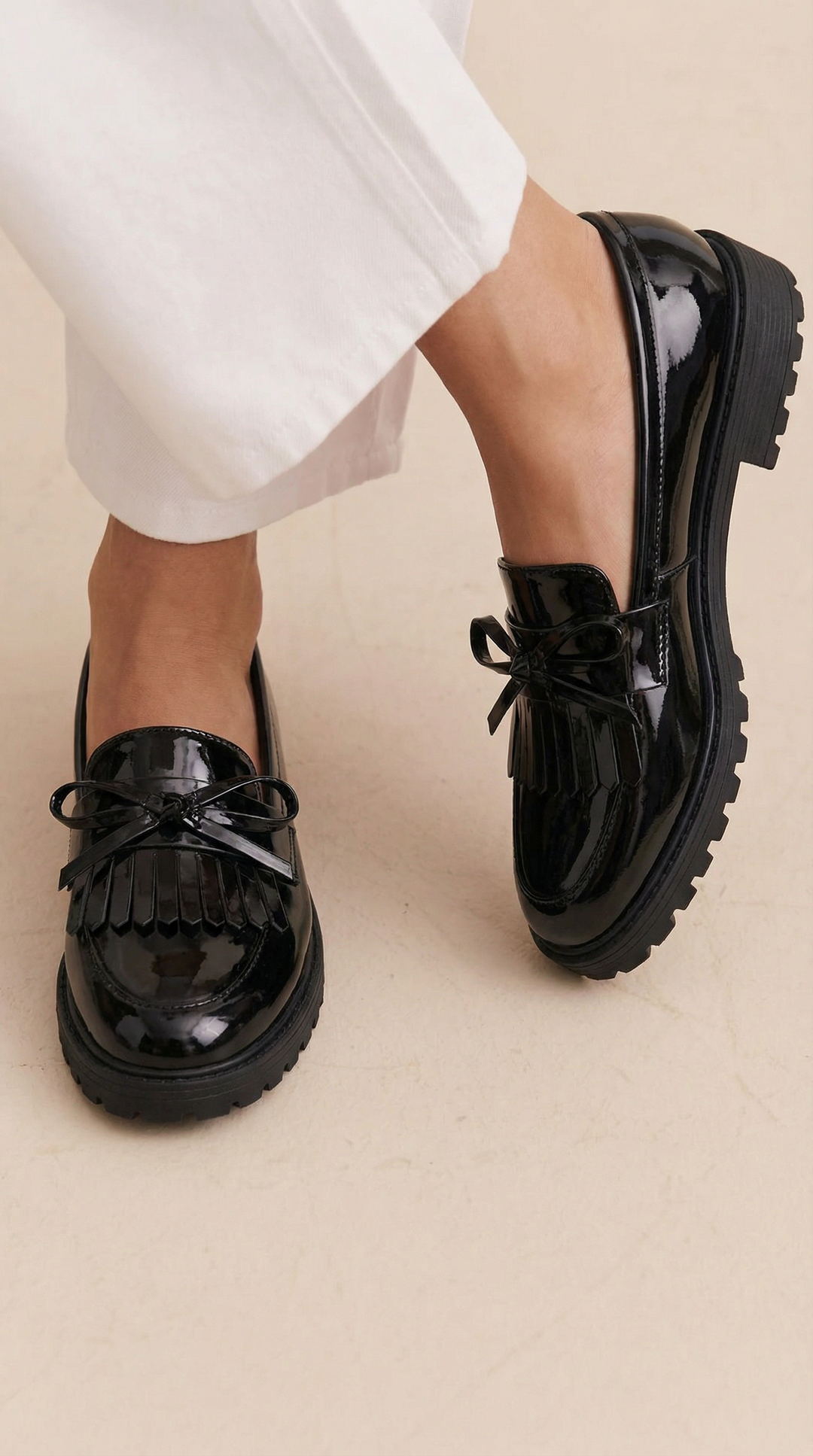 Isa™ | Bow Fringe Shoes