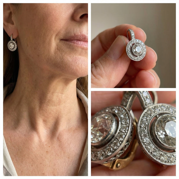 Selene™ | Vintage Zirconia Earrings