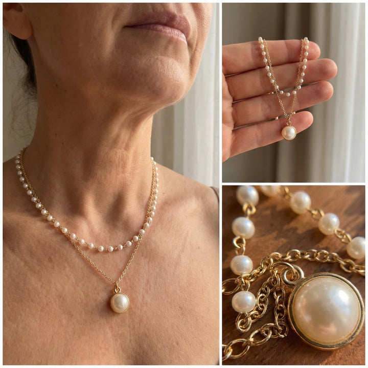 Vivienne™ | Exquisite Pearl Necklace