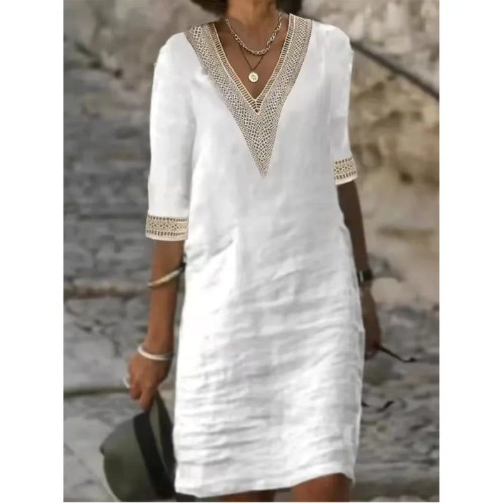 Savannah™ | Embroidered Summer Maxi