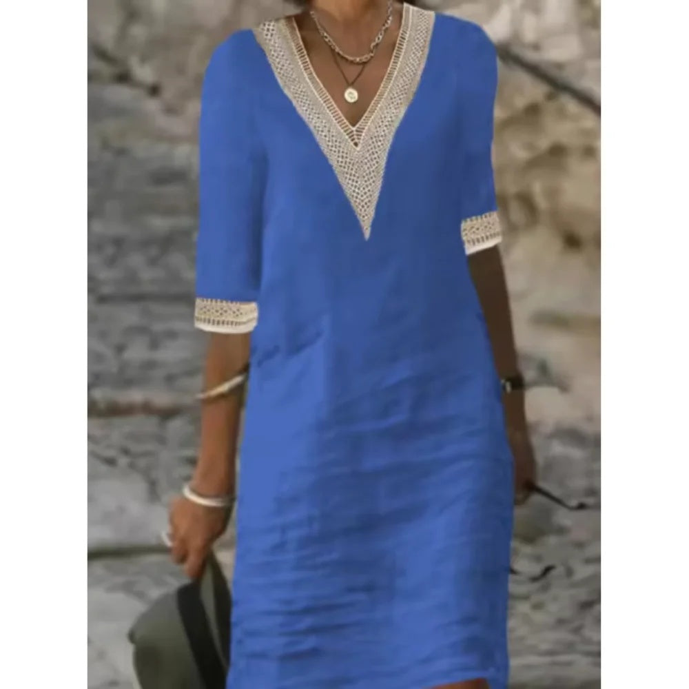 Savannah™ | Embroidered Summer Maxi