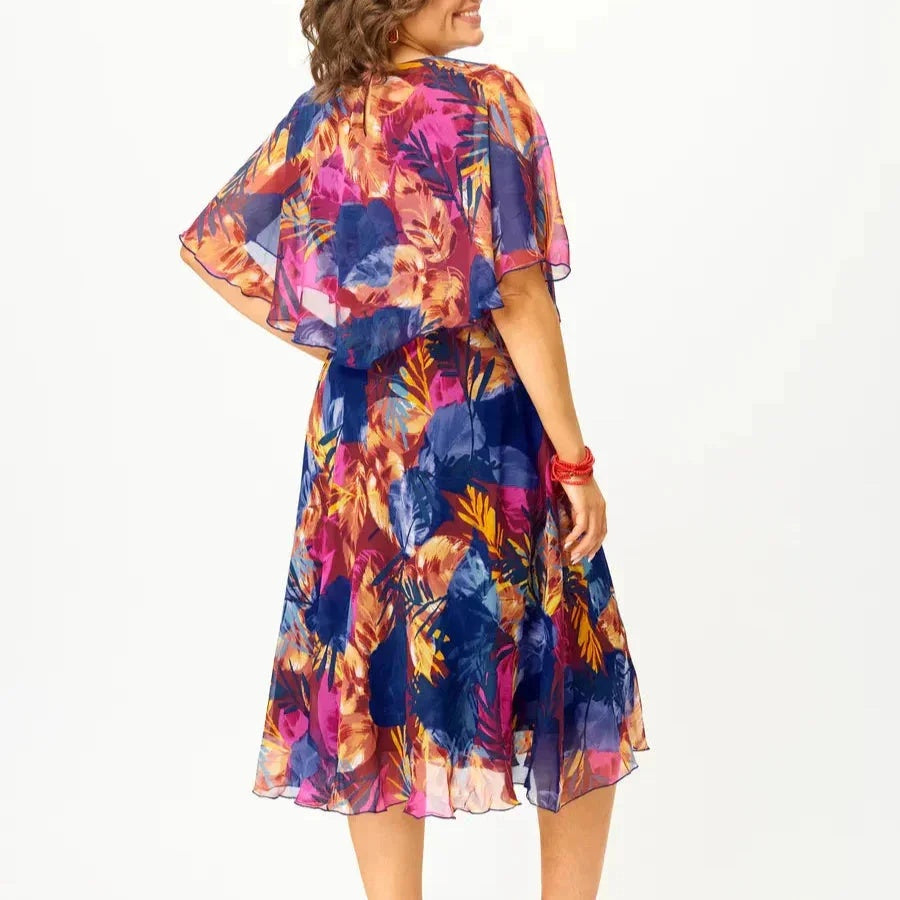 Aurora™ | Flowing Chiffon Plus-Size Gown