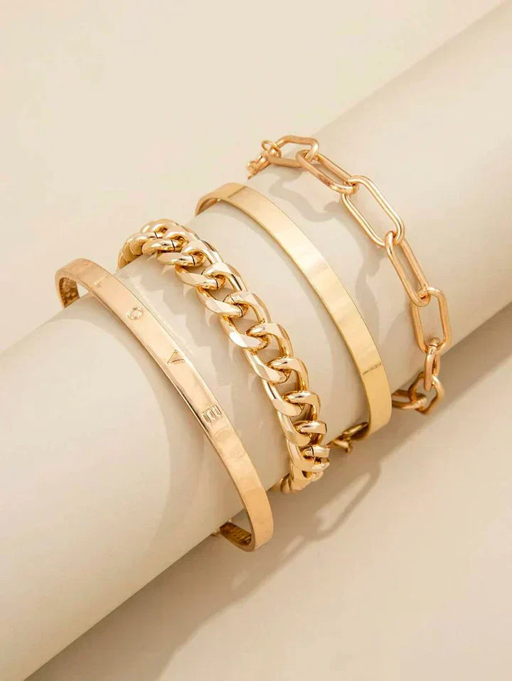 Bracelet Élan Mercer en Or Blanc