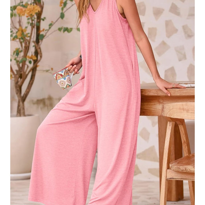 Emma™ | Wide Leg Letur Jumpsuit
