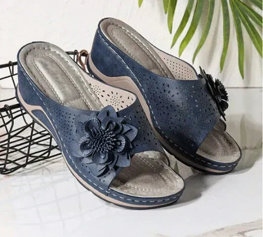 Lana™ | Orthopedic Leather Sandals