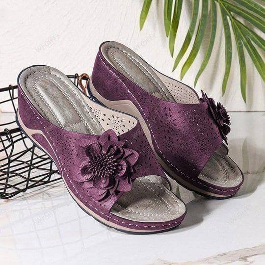 Lana™ | Orthopedic Leather Sandals